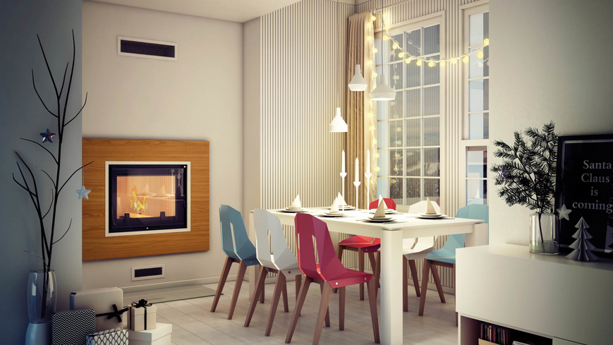 Камінна топка Kratki AMELIA PW 30 DECO AMELIA/PW/30/W/DECO фото