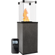 Газовий обігрівач Kratki PATIO MINI керамограніт SETA LIQUORICE - пульт PATIO/MINI/G30/37MBAR/Q/S/L фото 1