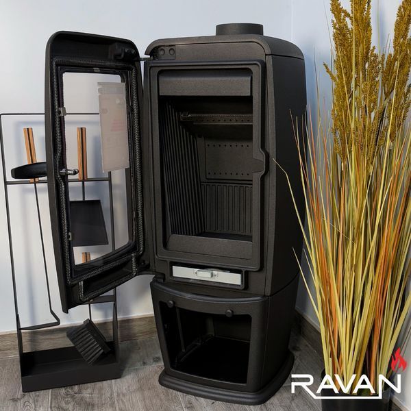 Чавунна піч-камін на дровах Ravan Incorta 10 кВт Incorta фото
