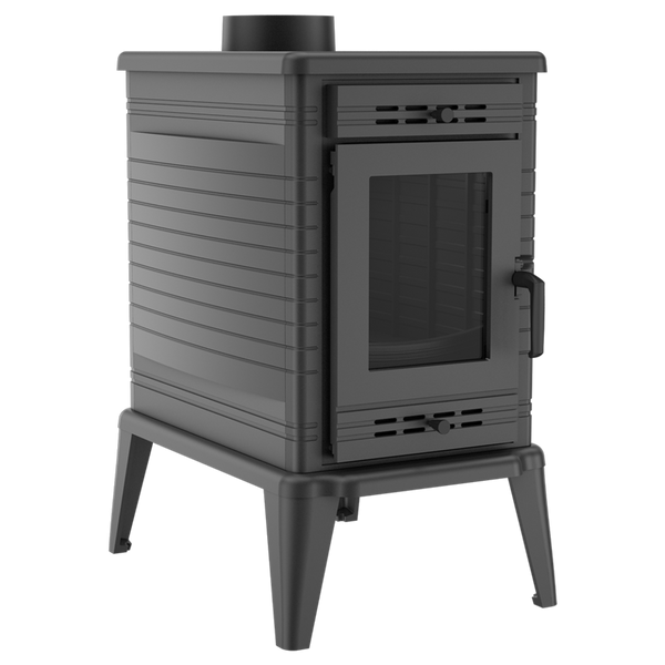 Чавунна піч-камін Kratki KOZA K10 &Oslash; 130 ASDP (10,0 кВт) KOZA/K10/130/ASDP фото