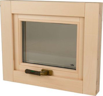 Вікно для сауни Tesli англійське 600 х 500 015019 фото