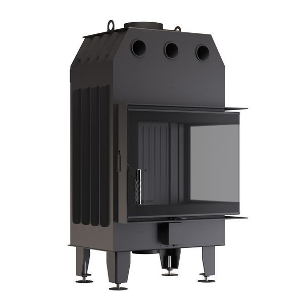 Камінна топка BOKAR 655045 R (14,5 kW) black ceramatex 645045b R фото