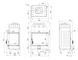 Камінна топка BOKAR 655045 R (14,5 kW) black ceramatex 645045b R фото 11