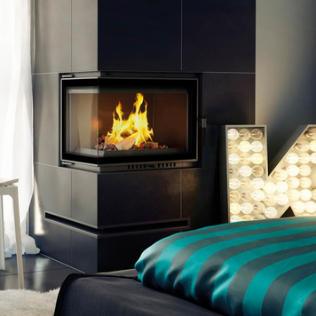 Камінна топка Kratki MAJA 12 ліва BS DECO (12,0 кВт) MAJA/L/BS/DECO фото