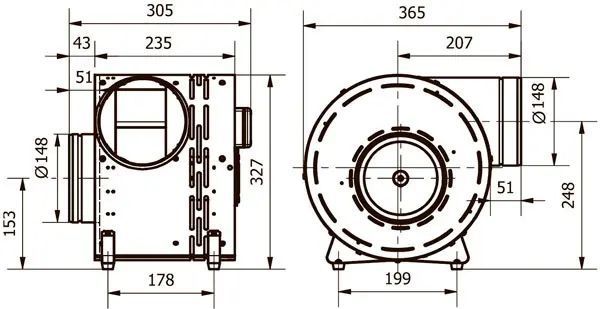 Вентилятор для каміна Darco AnEco 2, 600м&sup3; ANeco2 фото