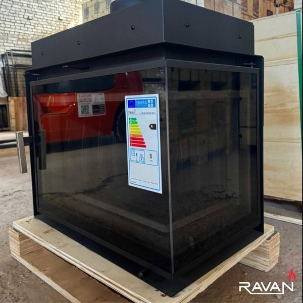 Камінні топки повітряні Ravan Камін з топкою для обігріву будинку IMPERIAL 700 R 16 кВт IMPERIAL 700 R фото