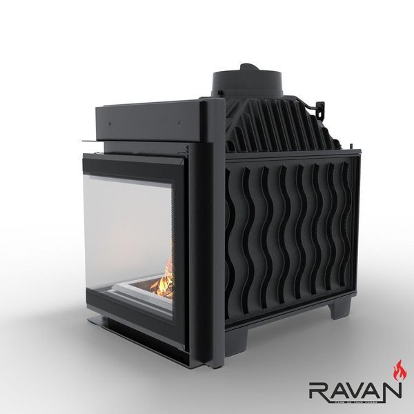 Камінні топки повітряні Ravan Камін з топкою для обігріву будинку IMPERIAL 700 R 16 кВт IMPERIAL 700 R фото