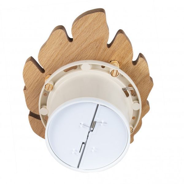 Жаростійкий високотемпературний вентилятор для саун MM-S 100, 105 м&sup3;/год, дерево, лист Модель: 9012/1 фото