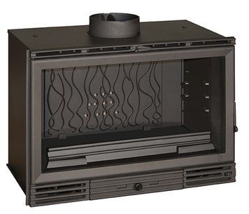Камінна топка INVICTA 800 Vision Totale Turbo 9682-44 фото