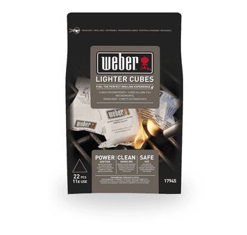 Кубики для розпалу Weber, 22 шт 17945 фото
