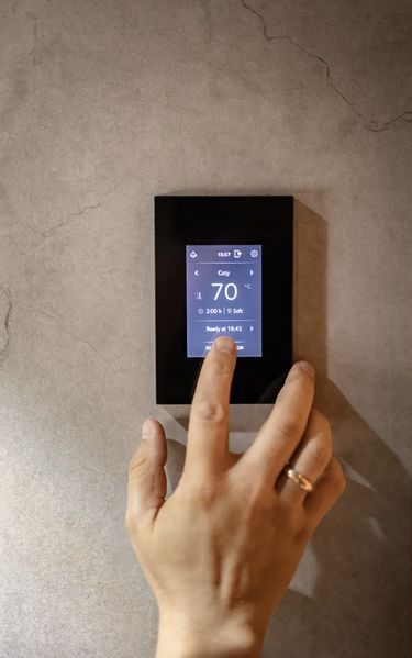 Пульт керування Tulikivi Touch Screen WIFI чорний для електрокам'янок 9_111567 фото
