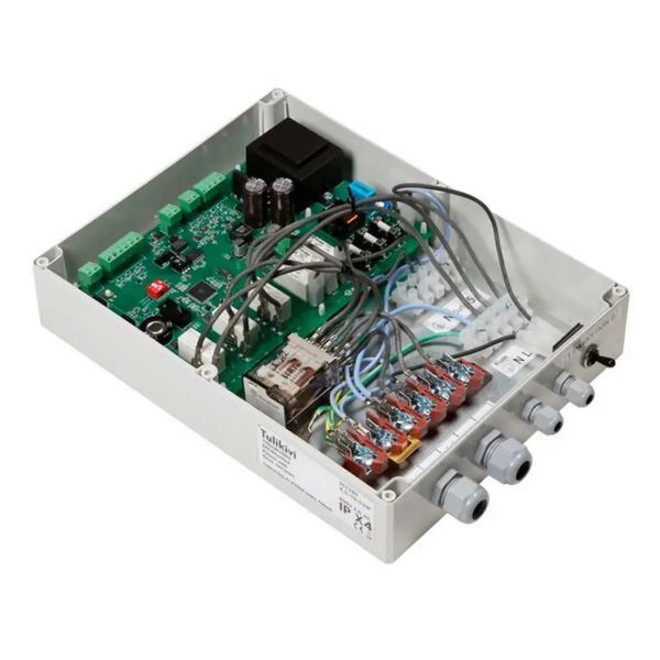 Пульт керування TOUCH SCREEN WiFi чорний + релейний блок (13,6-21 kW) 9_112176 фото