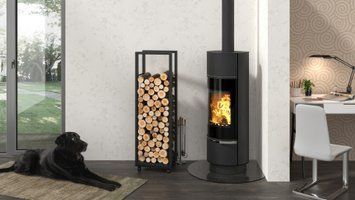 Піч-камін ATIKA STEEL black Thorma F9489480611 фото