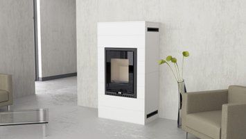 Камін Thorma RIVO set white F9479232011 фото