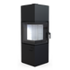 Сталева піч Defro Home QUADROOM QUADROOM Black фото 1