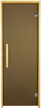 Двері для лазні та сауни Tesli Lux Sateen 1800х700 015090 фото
