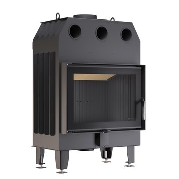 Камінна топка BOKAR 7050 (15,2 kW) black ceramatex 7050b фото