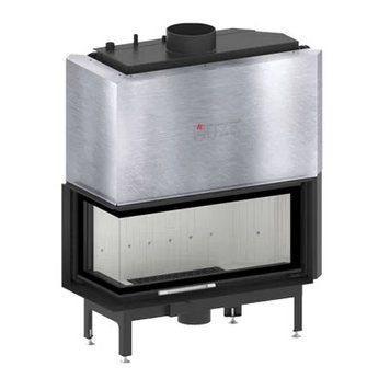 Камінна топка з водяним контуром HITZE ALAQS90x41.LG-D 21 кВт, ліва з гільйотиною 17240060 фото