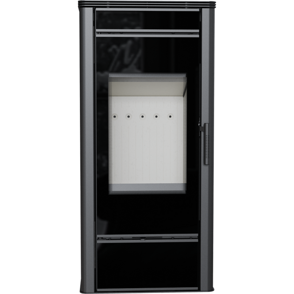 Сталева піч-камін Kratki KOZA TITAN GLASS (11,0 кВт) KOZA/TITAN/G фото