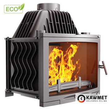 Камінна топка KAWMET W17 Panorama (16.1 kW) EСO Kaw-met W17 P 16.1kW/EСO фото