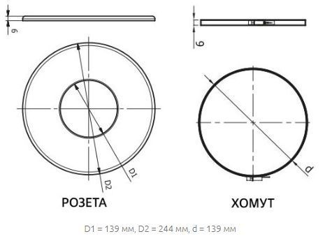 Комплект підключення еластичних ізольованих труб Darco REPI-SET, &Oslash; 100 мм 18060486 фото