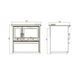 Піч для кухні на дровах Plamen 850 Glas (червона емаль) 850 Glas red фото 2