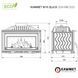 Камінна топка KAWMET W16 Black (9.4 kW) EСO Kaw-met W16 9.4kW BL/ECO фото 10