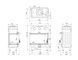 Камінна топка BOKAR 855045 L (17,0 kW) black ceramatex 845045b L фото 10