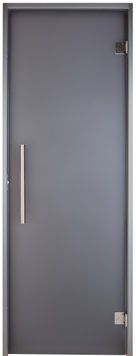 Двері для хамаму Tesli Antalya Graphite Sateen 2000х700 016209 фото