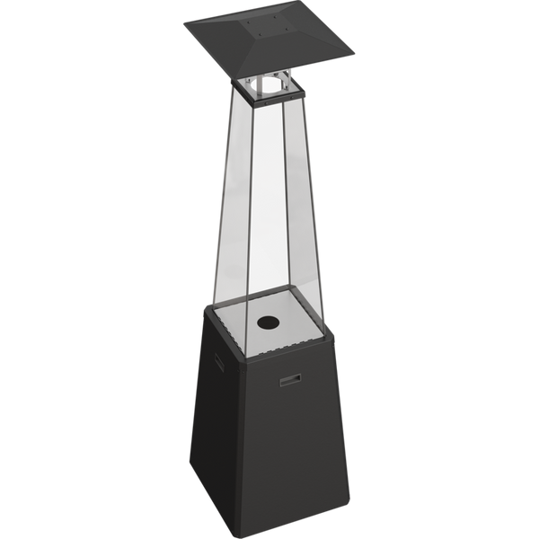 Газовий обігрівач Kratki UMBRELLA BS стальний чорний UMBRELLA/BS/C/G30/37MBAR/S/ZESTAW фото