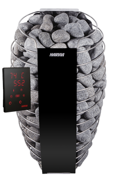 Електрокам'янка Harvia Spirit SP60XW 6,0 кВт WiFi black SP60XW фото