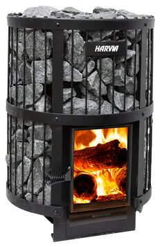 Дров`яна кам`янка Harvia Legend 240 GreenFlame WK200LD фото