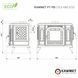 Чавунна піч KAWMET P7 PB (10.5 kW) ECO Kaw-met P7 10.5kW/PB/ECO фото 11